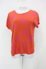 Blusa hering feminina laranja estampada