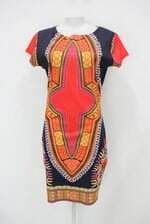 Vestido cherry feminino estampado