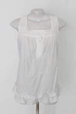 Blusa siberian feminina  branca estampada com Babado