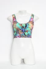 Top Esportivo feminino estampado