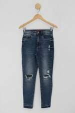 Calça Jeans lez a lez feminina azul
