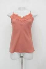 Regata vanillamint feminino coral com Renda