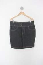 Saia Jeans csa feminina azul