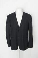 Blazer sisley masculino preto com Ombreira