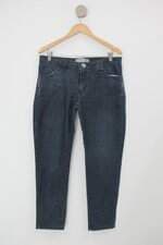 Calça Jeans beirut jeans feminina azul com Bordado e Strass