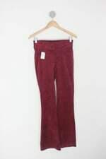 Calça de tecido chaville feminina vermelha