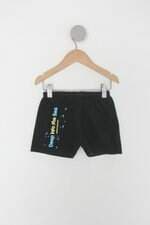 Shorts Infantil kamylus preto com cos com elástico 