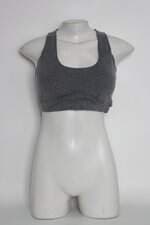 Top Esportivo top model fitness feminino cinza com Bojo