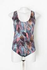 Body feminino estampado