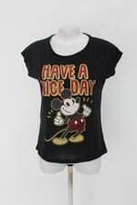 Camiseta pernambucanas feminina preta com Silk