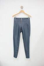 Calça de tecido bobo bourgeoisboheme feminina azul