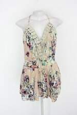 Macaquinho feminino floral com Renda