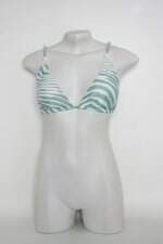 Top de biquíni riachuelo feminino bicolor com Bojo