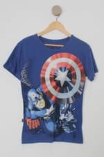 Camiseta do Capitão América Infantil