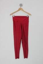 Calça Legging feminina vermelha com Cós com elástico