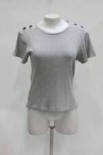 Blusa simulassão feminina cinza com Ilhós