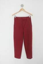 Calça de tecido feminina preta