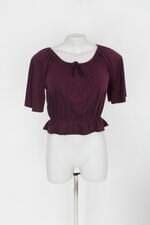 Blusa feminina roxa