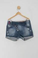 Shorts dona florinda feminina azul