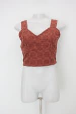 Regata shoulder feminina marrom