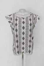 Blusa feminina  branca estampada