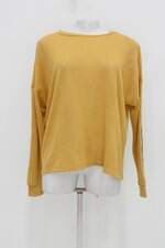 Blusa be red feminina amarela com Recortes