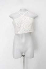 Regata cropped pop me feminina off-white