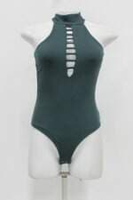 Body fine feminina verde