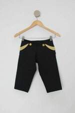 Bermuda Esportiva body for sure feminina preta 