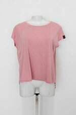 Blusa asics feminina rosa com Fenda