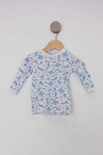 Blusa Infantil branca estampada