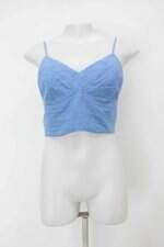 Regata Cropped vix feminina azul