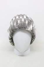 Gorro feminina cinza