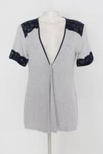 Casaco feminina cinza