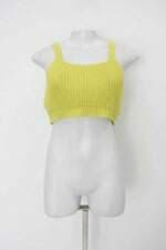 Blusa cropped c&a feminina amarela