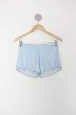 Short de pijama feminino azul estampado