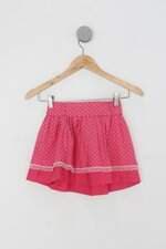 Saia Infantil rosa estampada