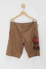 Bermuda masculina estampada