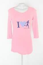 Blusa Esportiva projeto sport feminina rosa com Silk