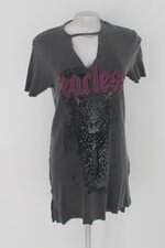 Vestido dzarm feminino cinza