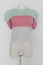 Blusa feminina colorida brilhante 