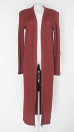Cardigan lafort tricot feminino marrom