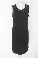 Vestido c&a feminino preto com Aplique