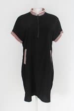 Vestido marisa feminino preto com Recortes