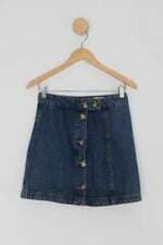 Saia cotton on feminina azul