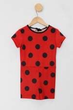 Macaquinho Infantil vermelho estampado
