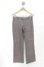 Calça de tecido banana republic feminina cinza
