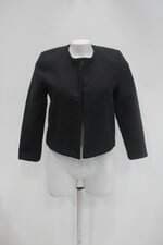 Casaqueto amaro feminino preto com Forro e Ombreira