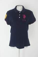 Camisa Polo u.s. polo assn. feminina azul com Bordado
