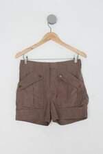 Shorts talita kume feminino marrom